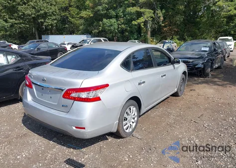 2014 Nissan Sentra S from USA, damaged, VIN 3N1AB7APXEL681669